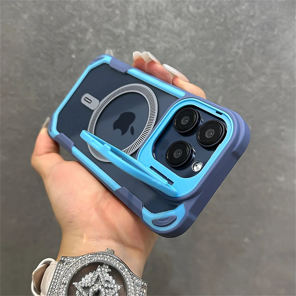 Shockproof Armor Stand Case for iPhone