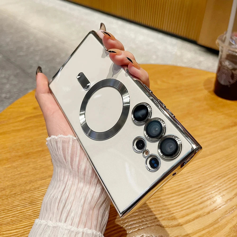 Plating Magnetic Case for Samsung