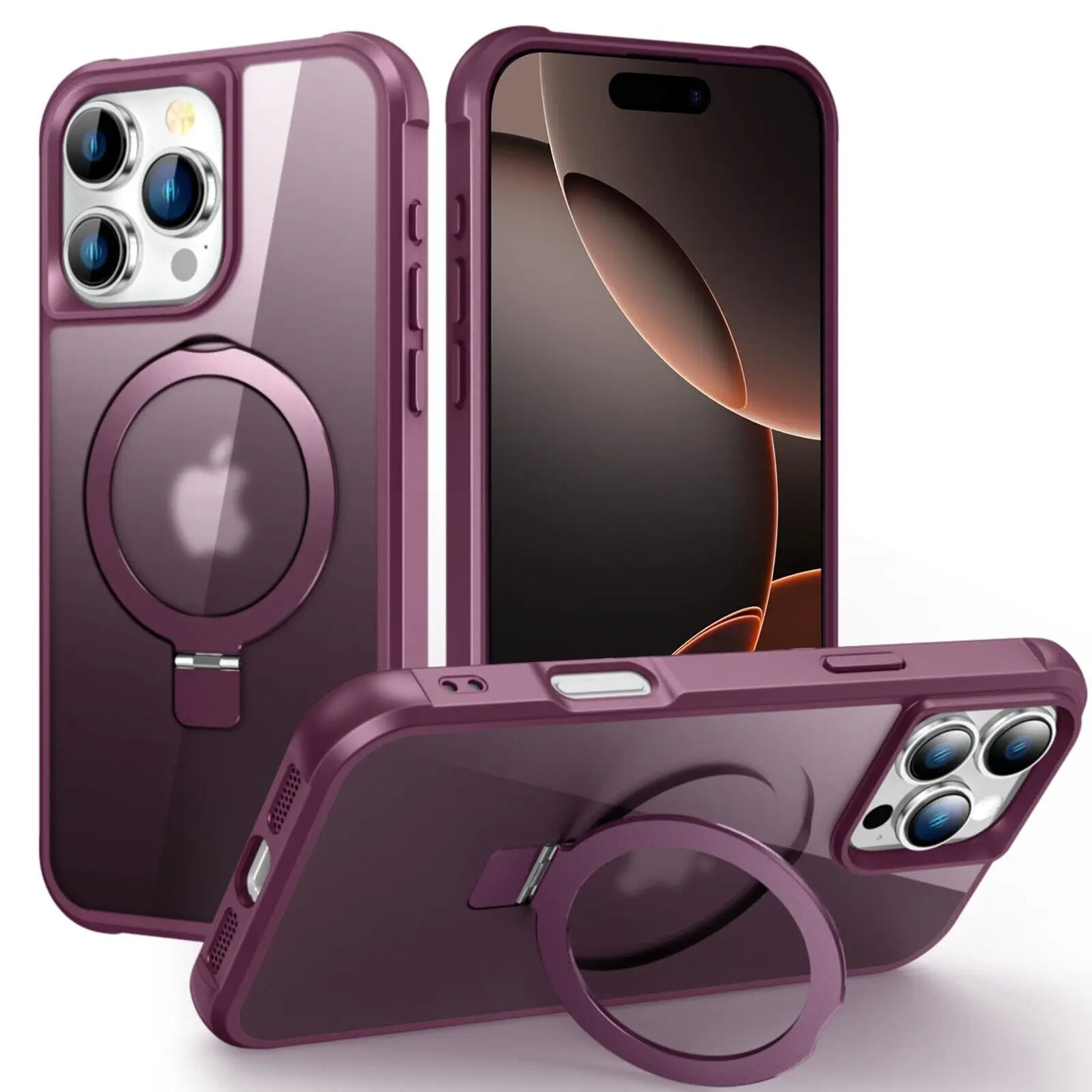 MagSafe Leather Case with Slim Cover for iPhone