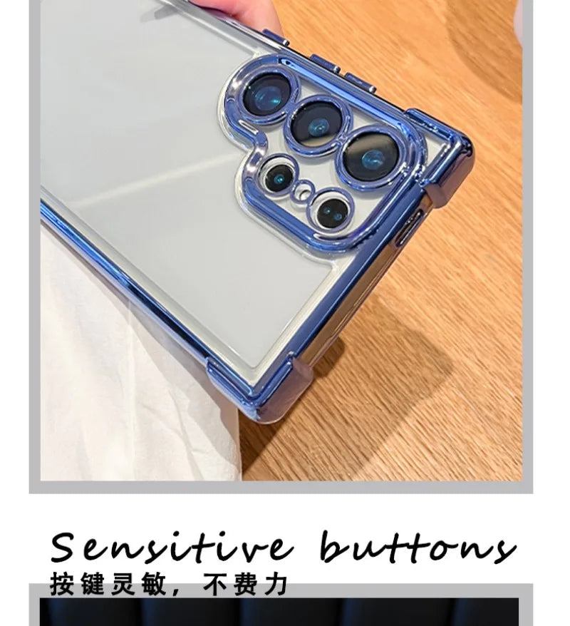 Luxury Shockproof TPU Armor Case for Samsung Galaxy Series