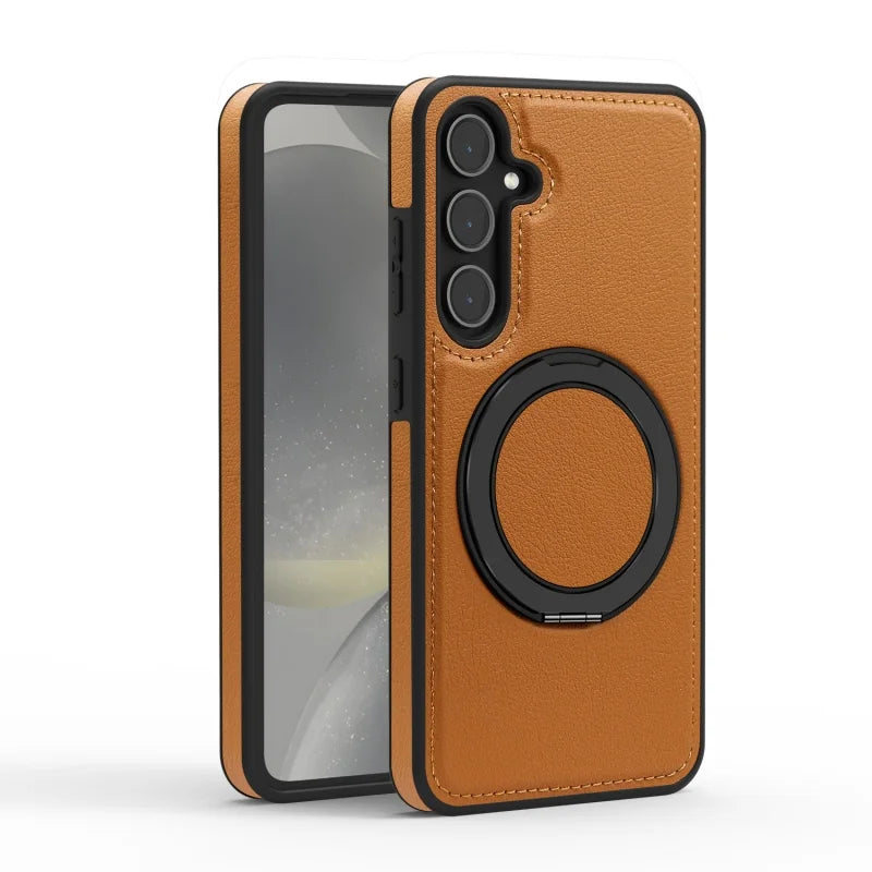 Luxury Leather Stand Case for Samsung Galaxy S Series