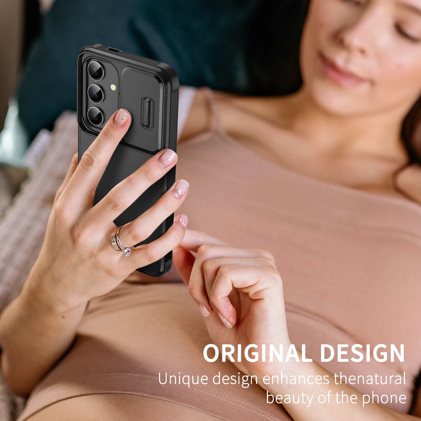Slide Camera Cover Case for Samsung Galaxy - CaseifyTrend