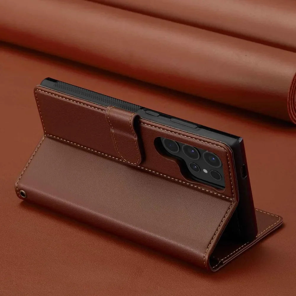 Detachable Wallet Phone Case with Card Holder for Samsung