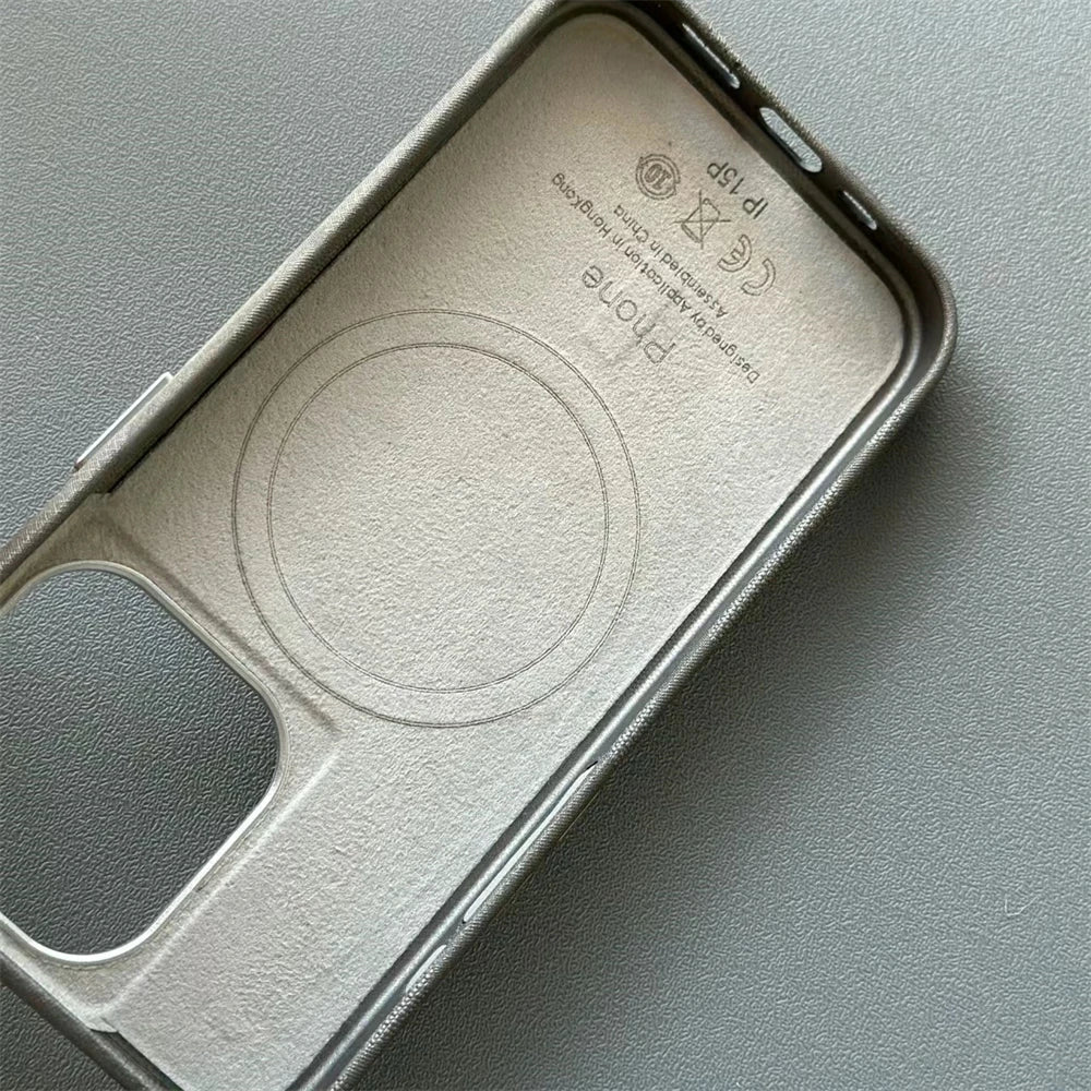 Luxury Camouflage Leather Shockproof Case for iPhone