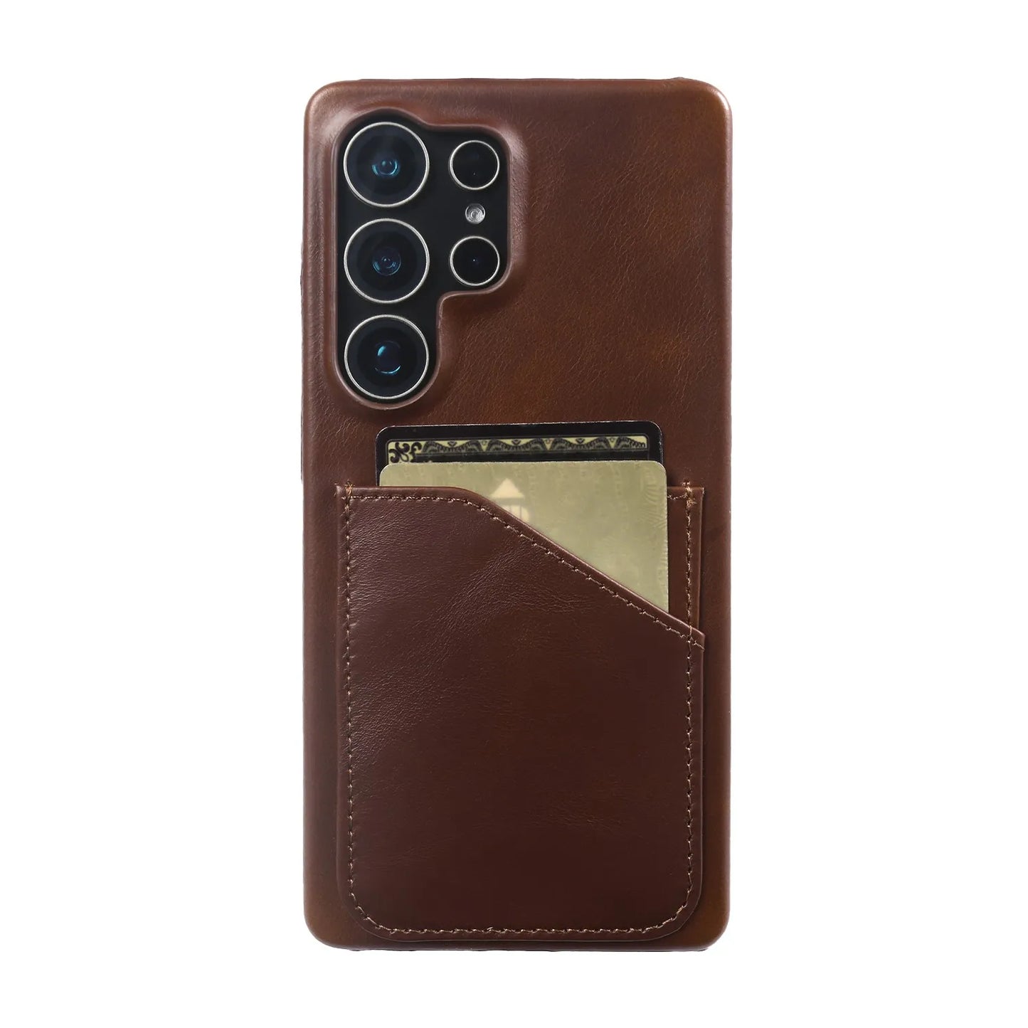 Premium Leather Card Slot Case for Samsung Galaxy