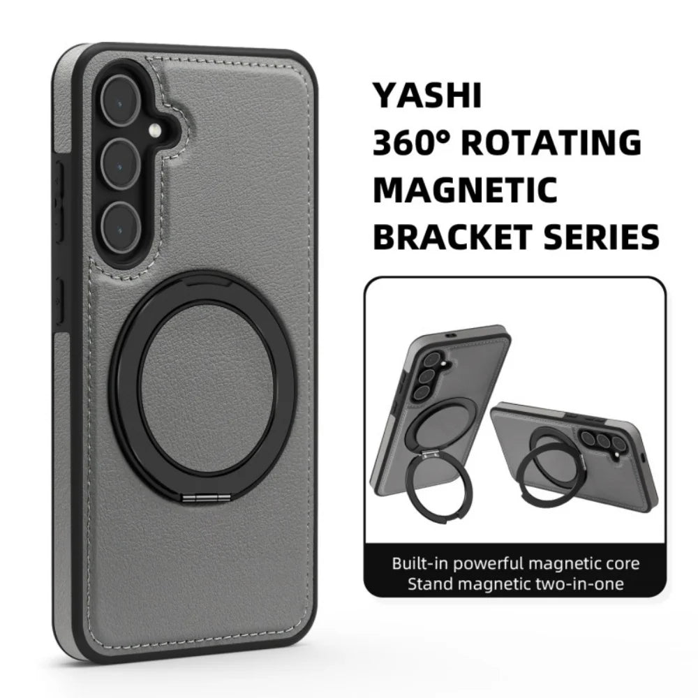 Luxury Leather Stand Case for Samsung Galaxy S Series