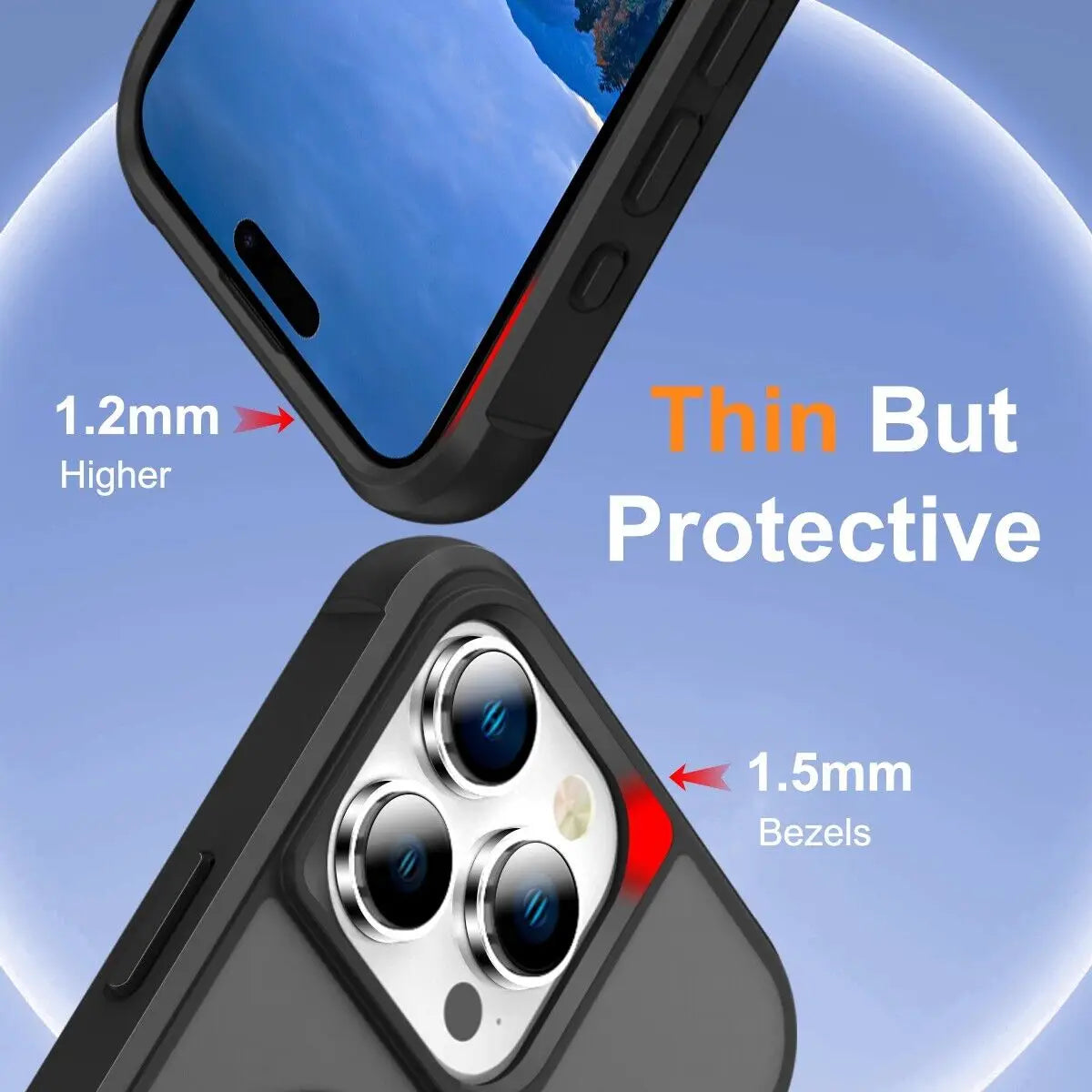 MagSafe Leather Case with Slim Cover for iPhone