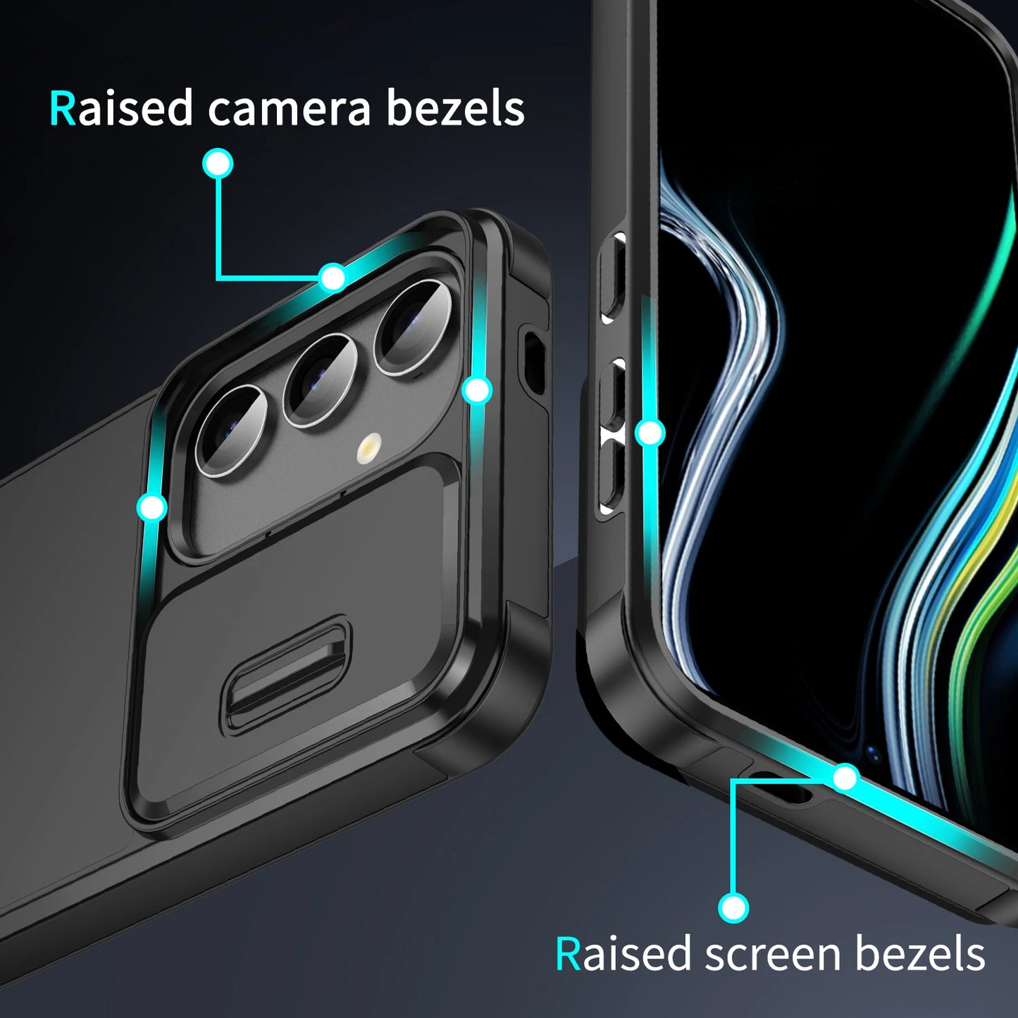 Slide Camera Cover Case for Samsung Galaxy - CaseifyTrend