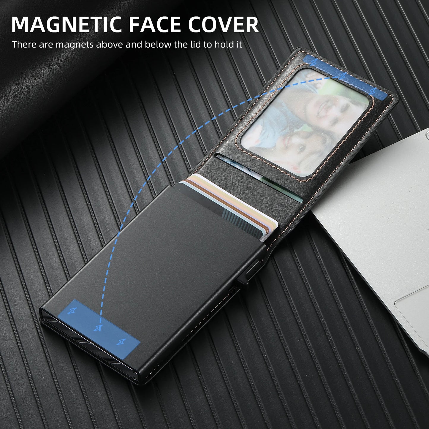 Luxury PU Leather Wallet Phone Case with Card Slot for Samsung