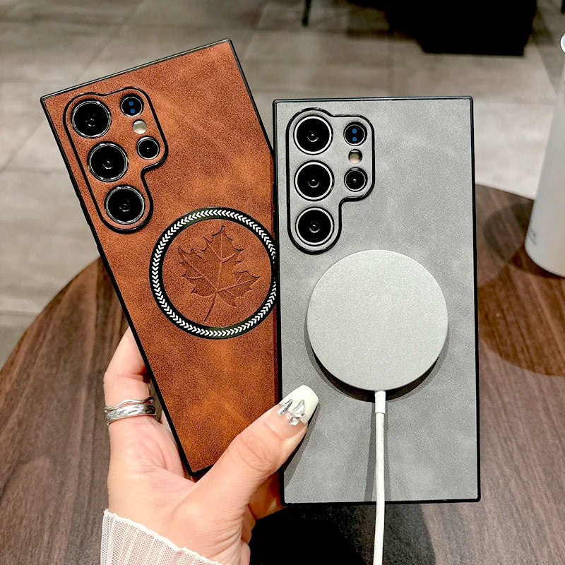 Retro Leather Case for Samsung Galaxy