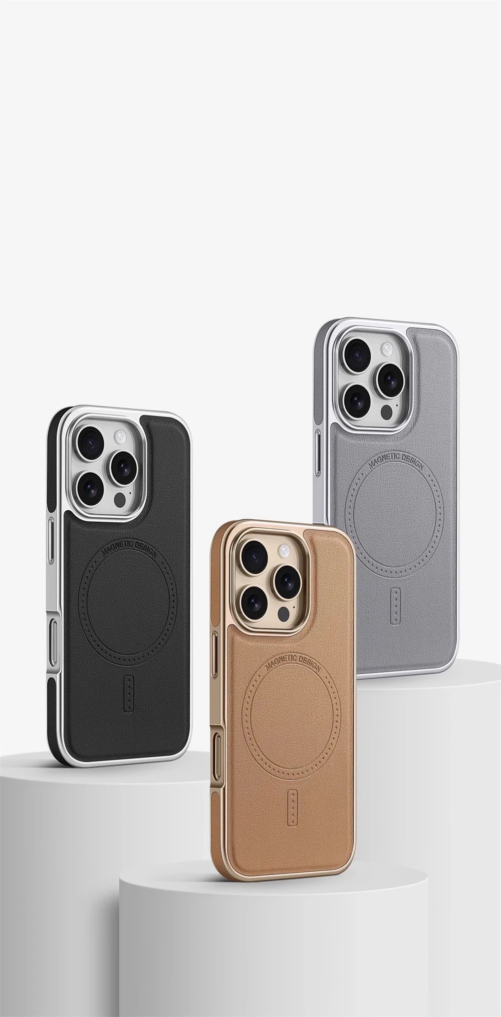 Luxury Business Leather Case for iPhone