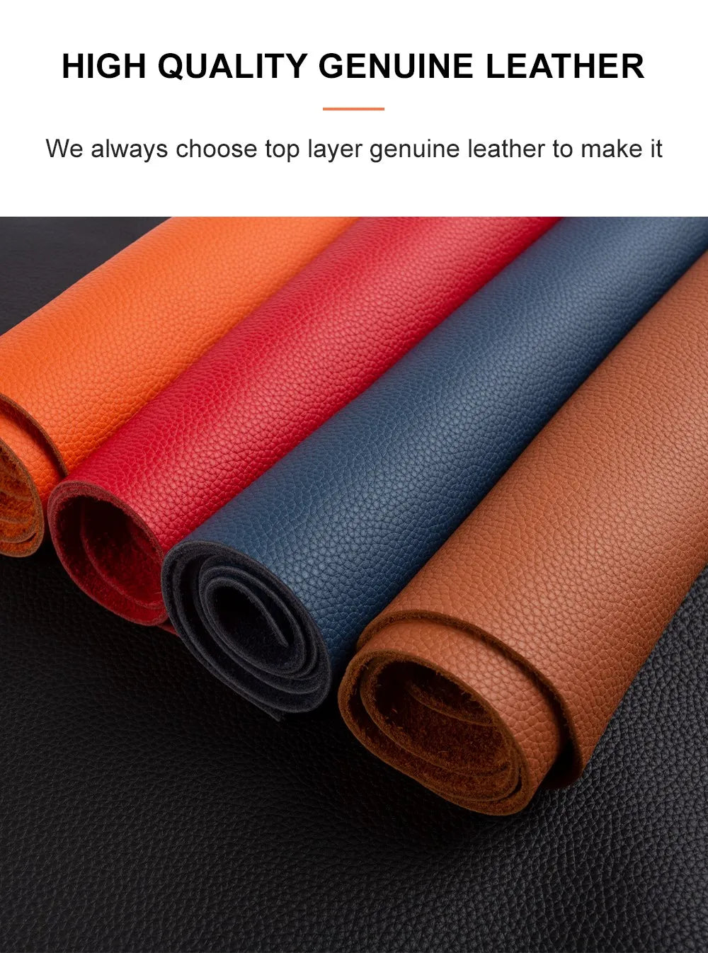 Premium Genuine Leather Case for Samsung Galaxy Phones