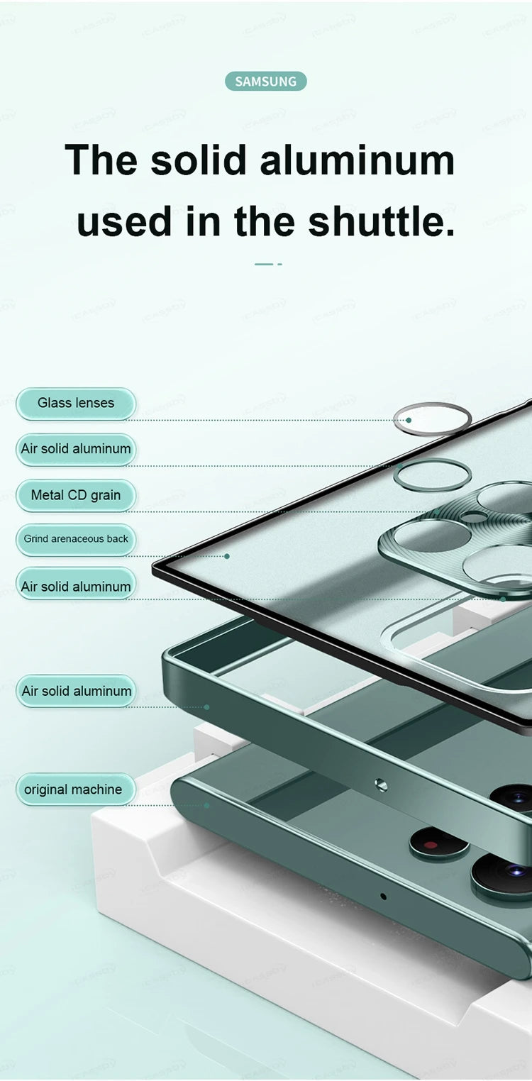 Aluminium Alloy Ultrathin Metal Case for Samsung Galaxy