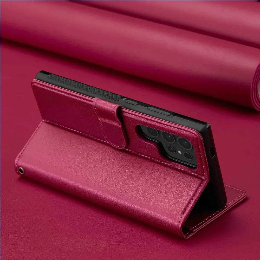 Detachable Wallet Phone Case with Card Holder for Samsung