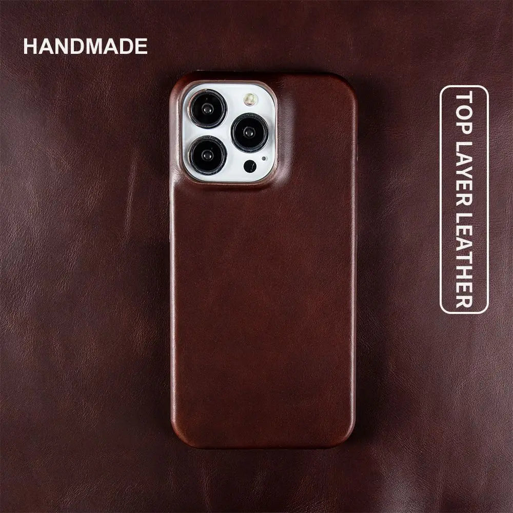 Luxury Leather Case for iPhone