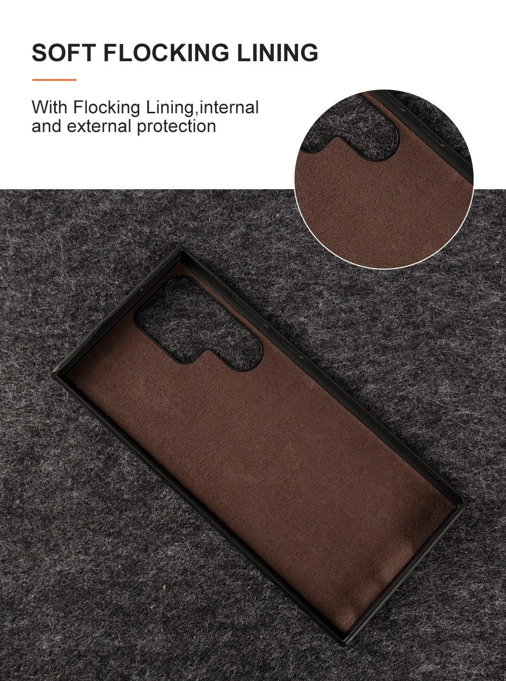 Premium Genuine Leather Case for Samsung Galaxy Phones