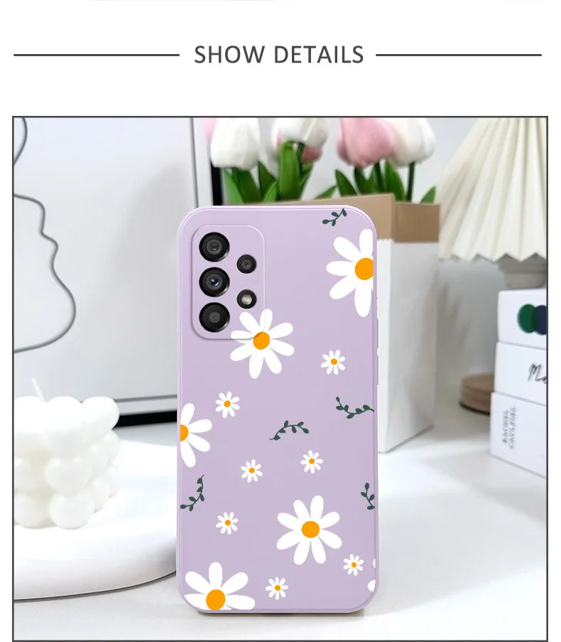 Grass Daisy Phone Case for Samsung Galaxy Series