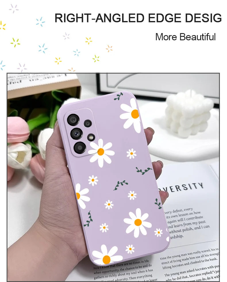 Grass Daisy Phone Case for Samsung Galaxy Series