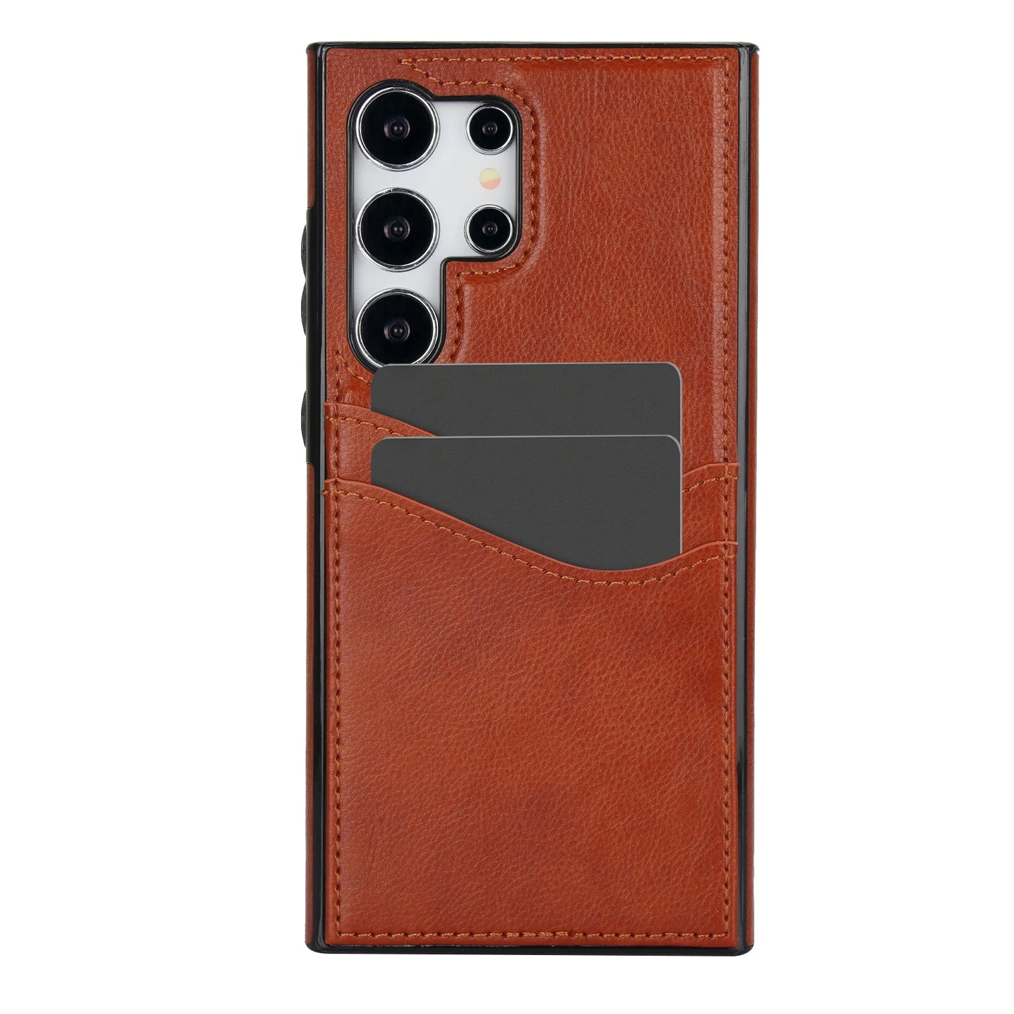 Leather Wallet Phone Case with Card Holder for Samsung