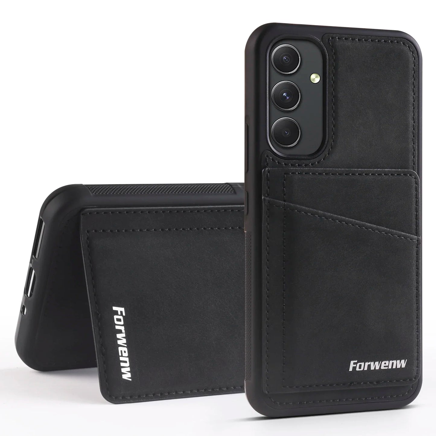 RFID Blocking Wallet Card Holder Case for Samsung Galaxy