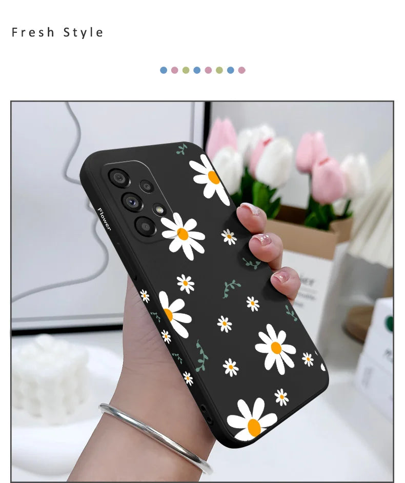 Grass Daisy Phone Case for Samsung Galaxy Series
