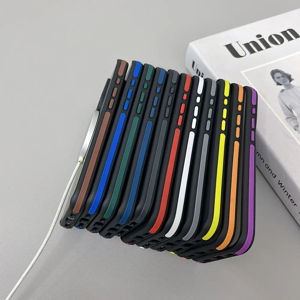 Luxury Magnetic Matte Armor Case for iPhone - CaseifyTrend