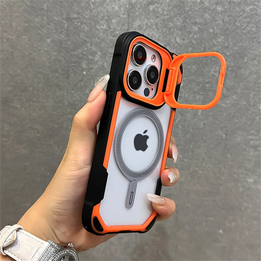 Shockproof Armor Stand Case for iPhone