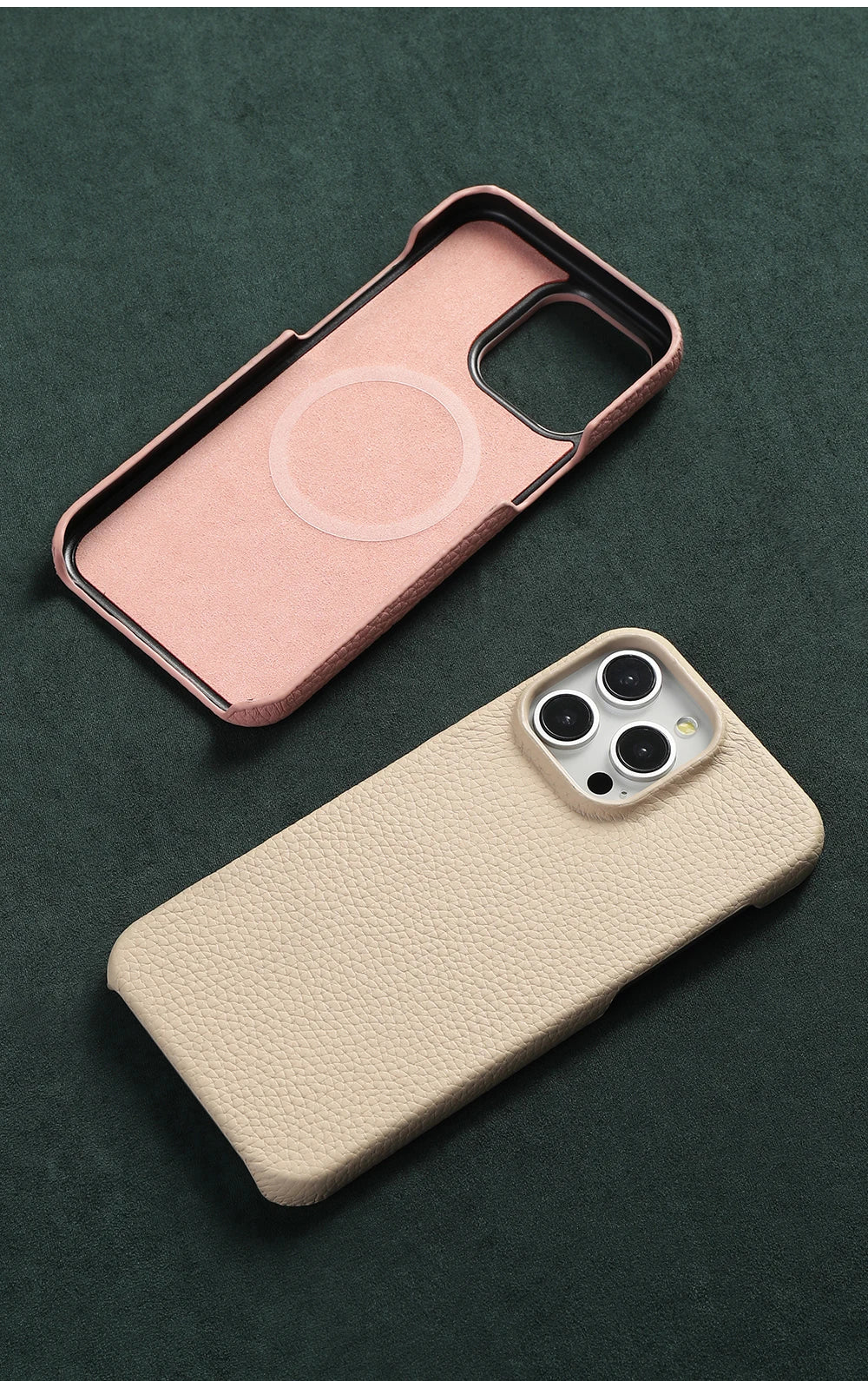 Magsafe Cowhide Leather Case for iPhone