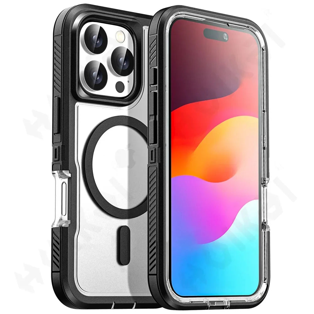 Heavy Duty Kickstand Case for iPhone