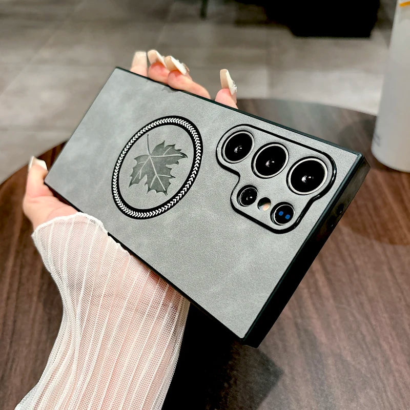 Retro Leather Case for Samsung Galaxy