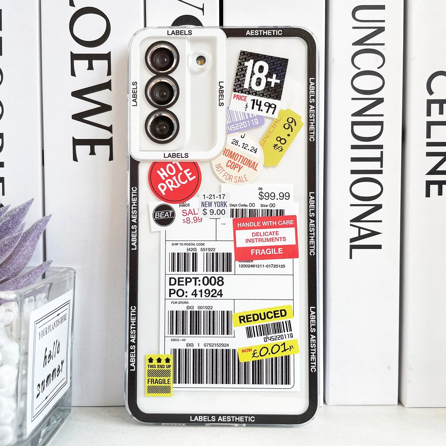 Stickers Collage Case for Samsung Galaxy