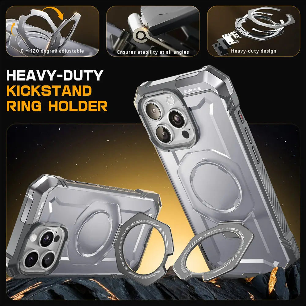 Rugged MagSafe iPhone Case with Camera Capture Button