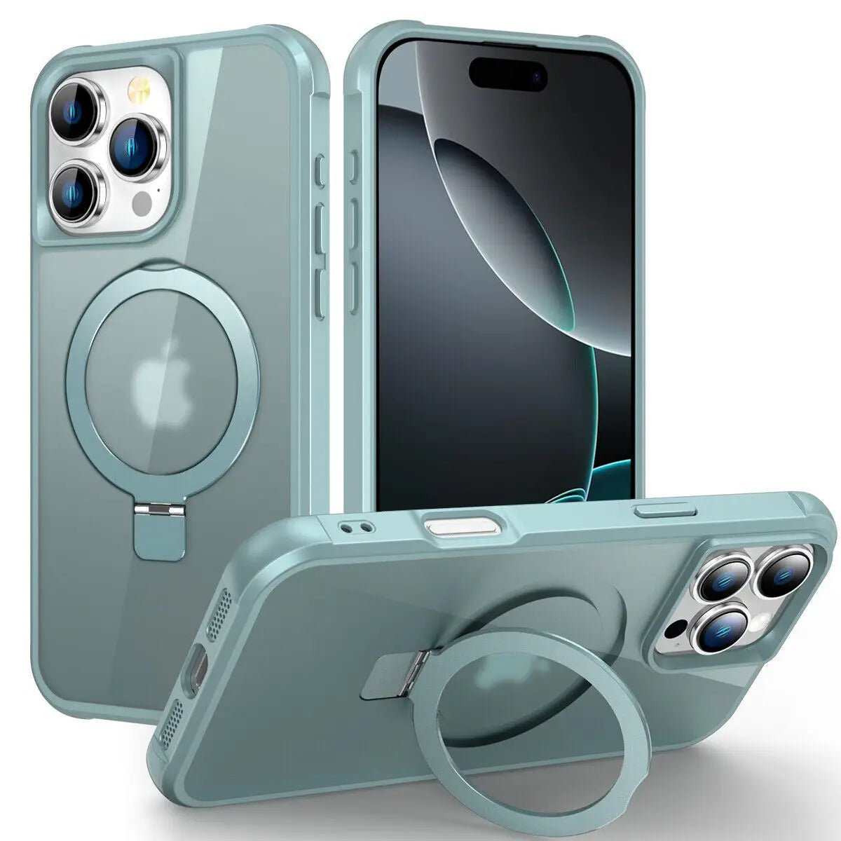 MagSafe Leather Case with Slim Cover for iPhone