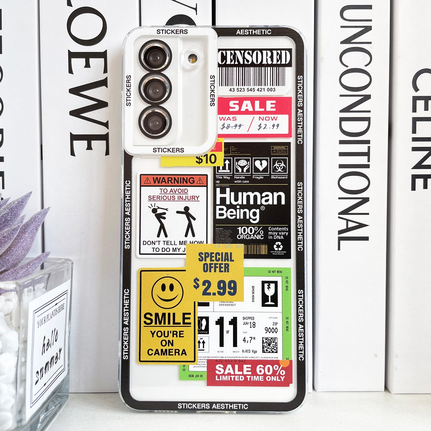 Stickers Collage Case for Samsung Galaxy