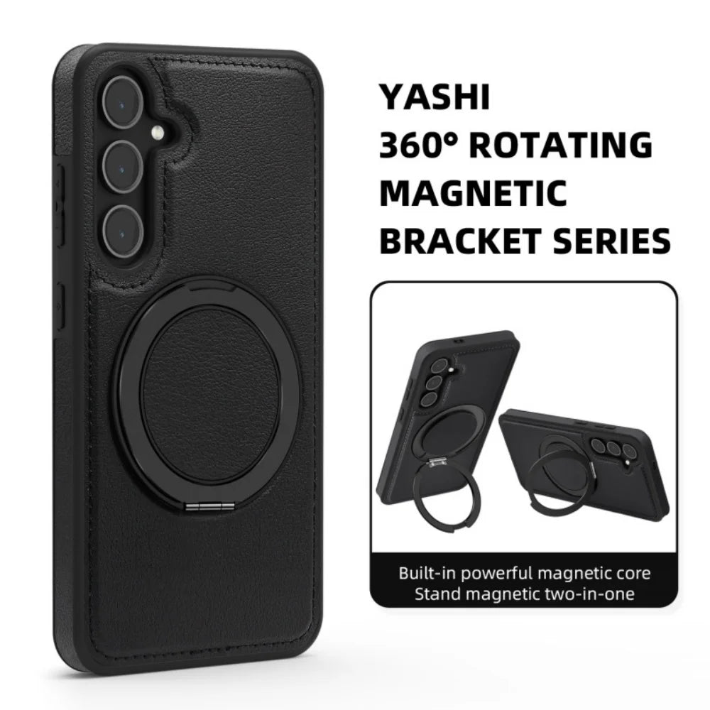 Luxury Leather Stand Case for Samsung Galaxy S Series