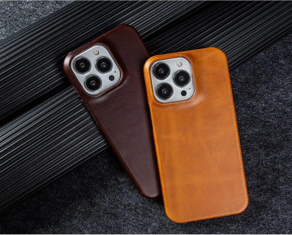Luxury Leather Case for iPhone