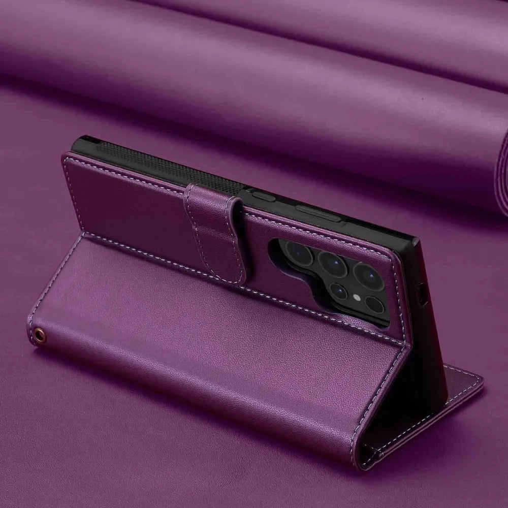 Detachable Wallet Phone Case with Card Holder for Samsung