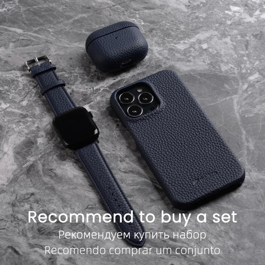 Premium Leather Case for iPhone Luxury Back Cover