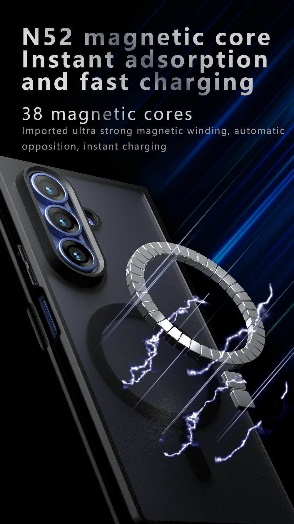 MagSafe Magnetic Wireless Charging Case for Samsung Z Fold