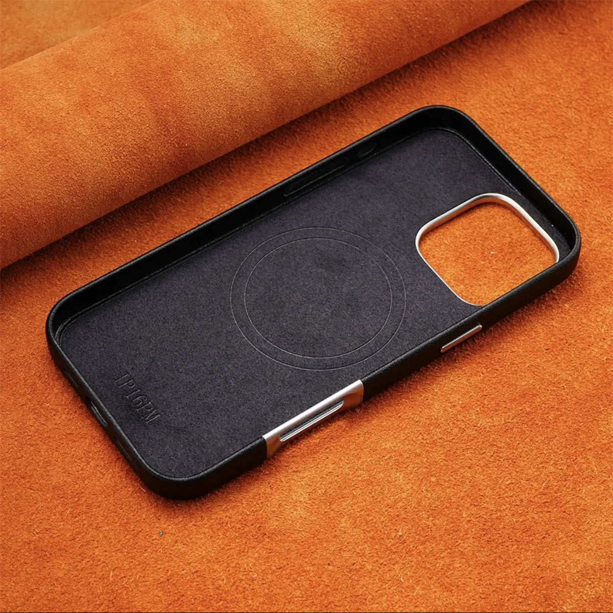 Luxury Leather MagSafe Case for iPhone
