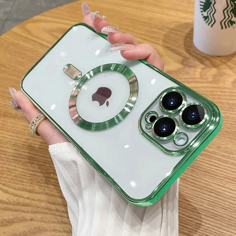 Luxury Plating MagSafe Case for iPhone - CaseifyTrend