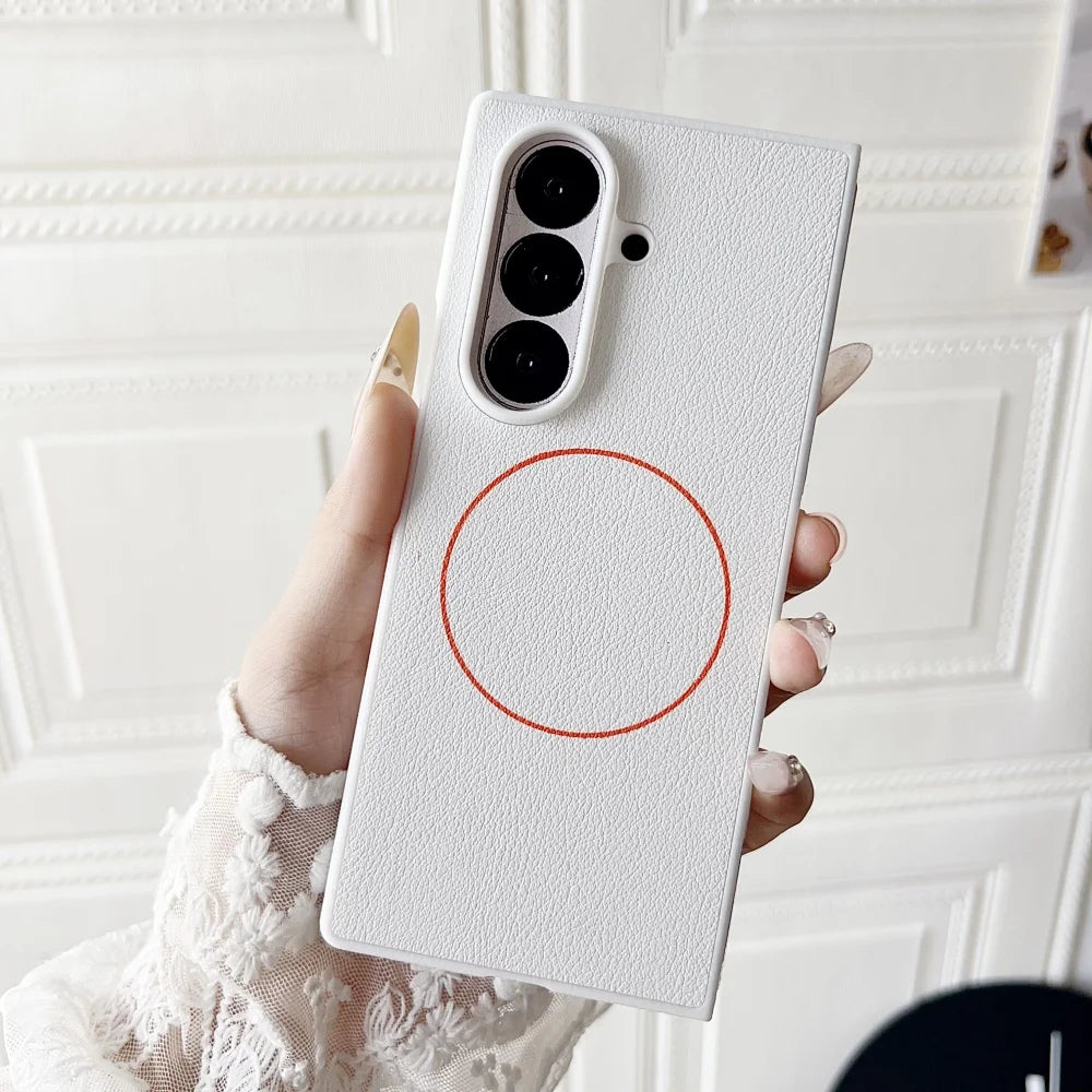 Magnetic Leather Phone Case for Samsung Galaxy Z Fold Series