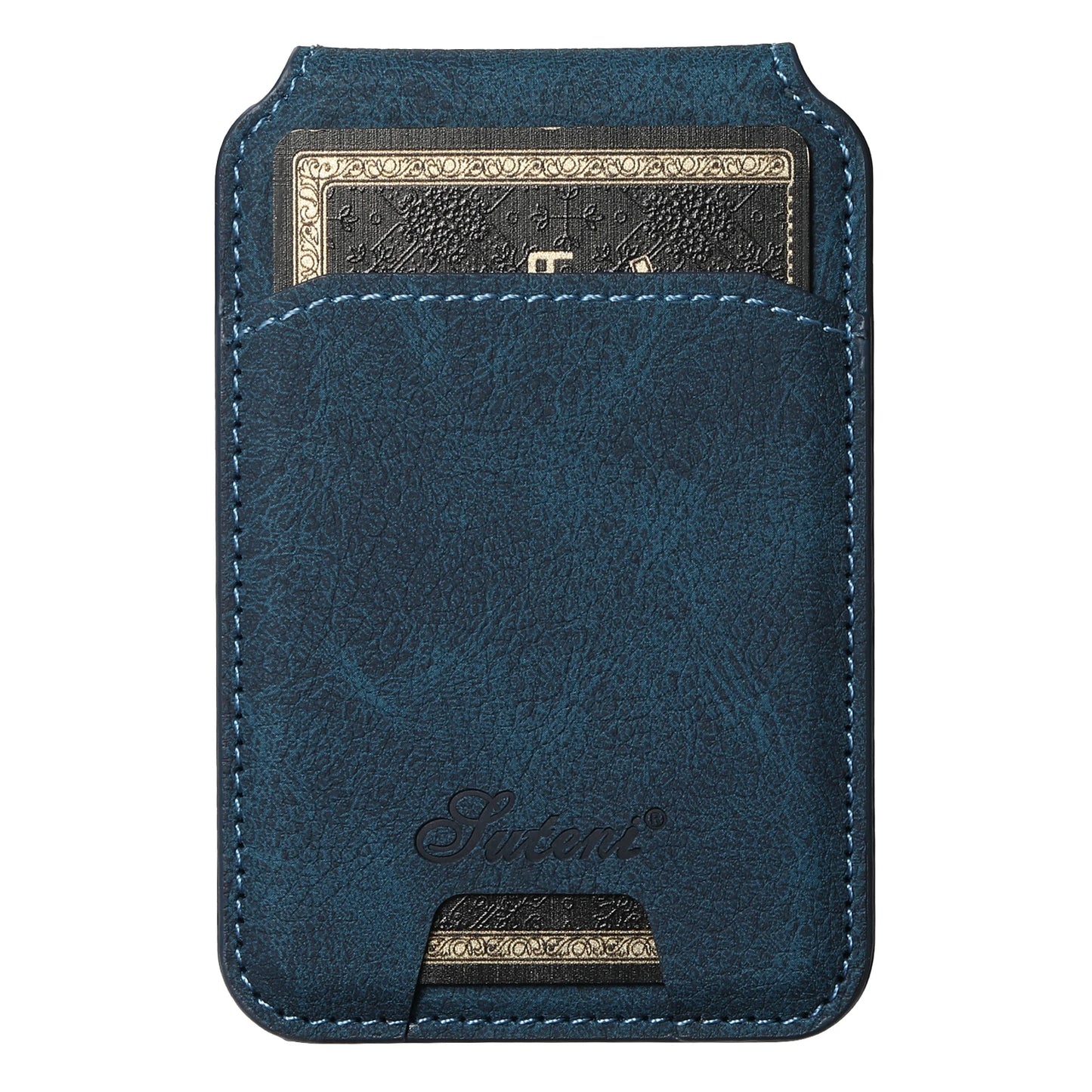 Luxury Magnetic Leather Wallet Case with Card Slot for iPhone