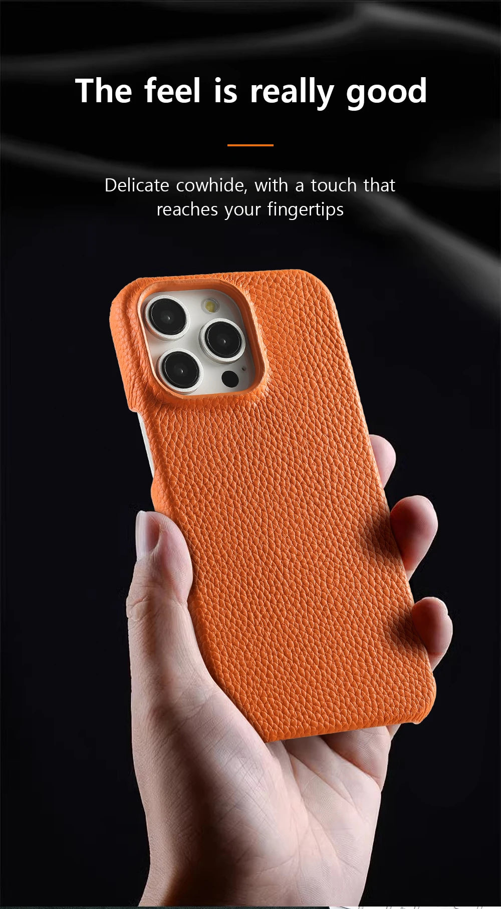 Magsafe Cowhide Leather Case for iPhone