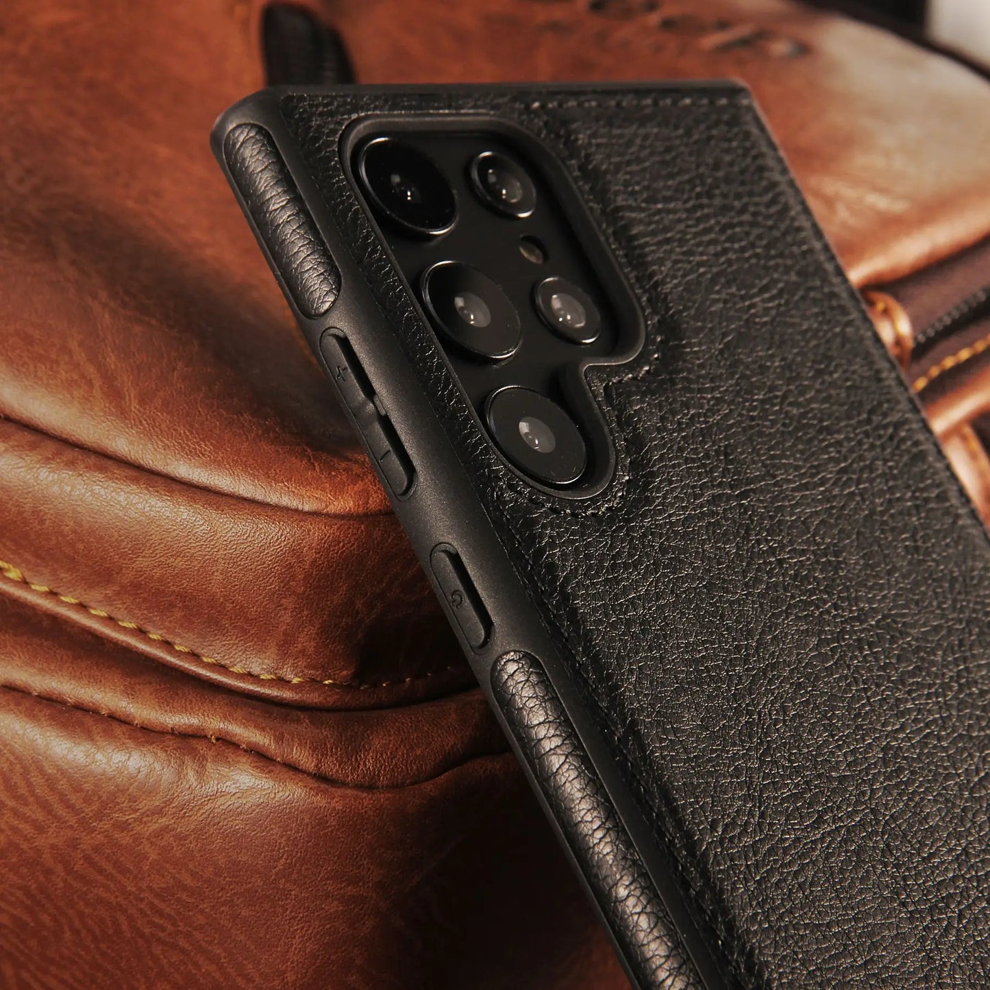 Luxury PU Leather Phone Case for Samsung Galaxy