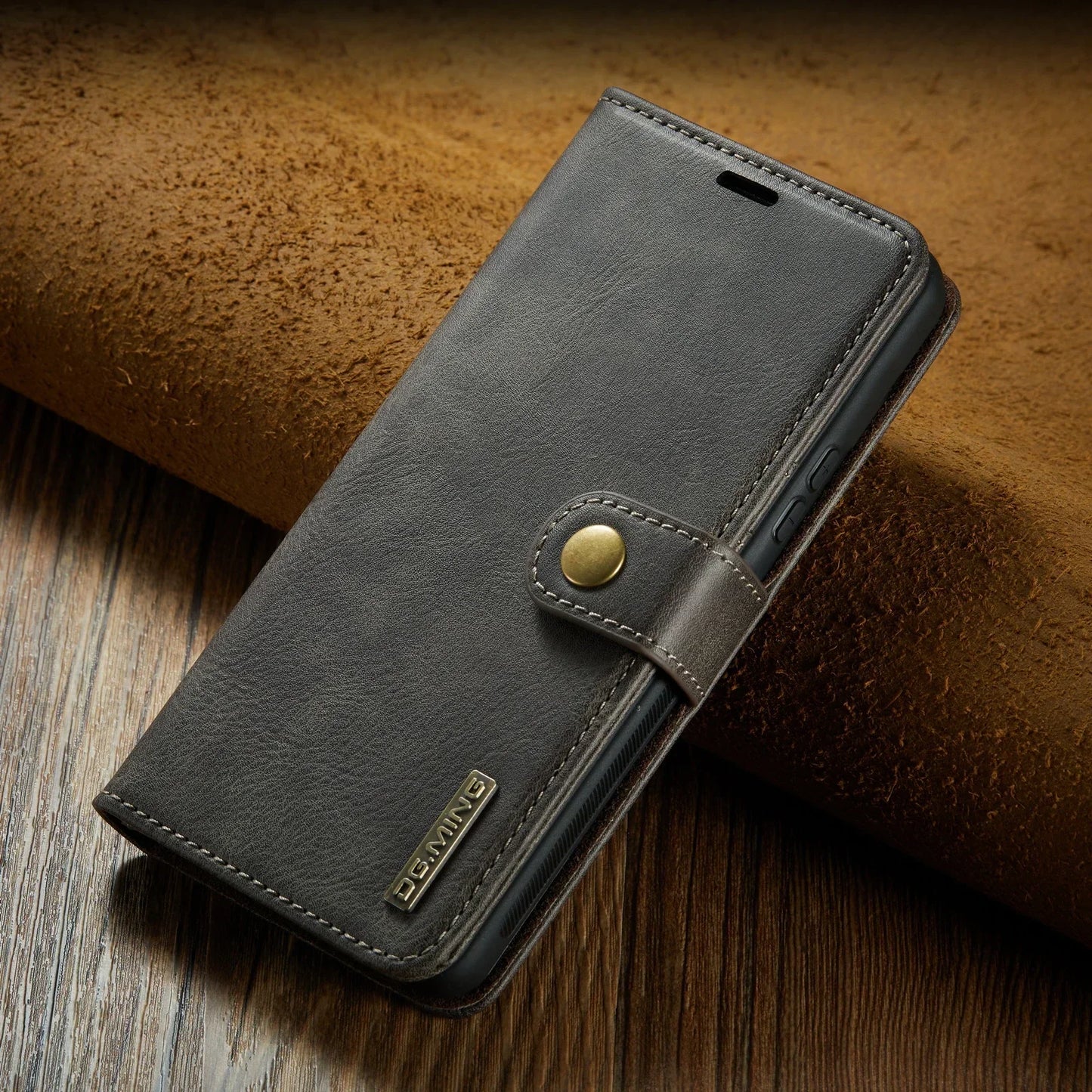 Detachable Magnetic Leather Wallet Case for Samsung Galaxy