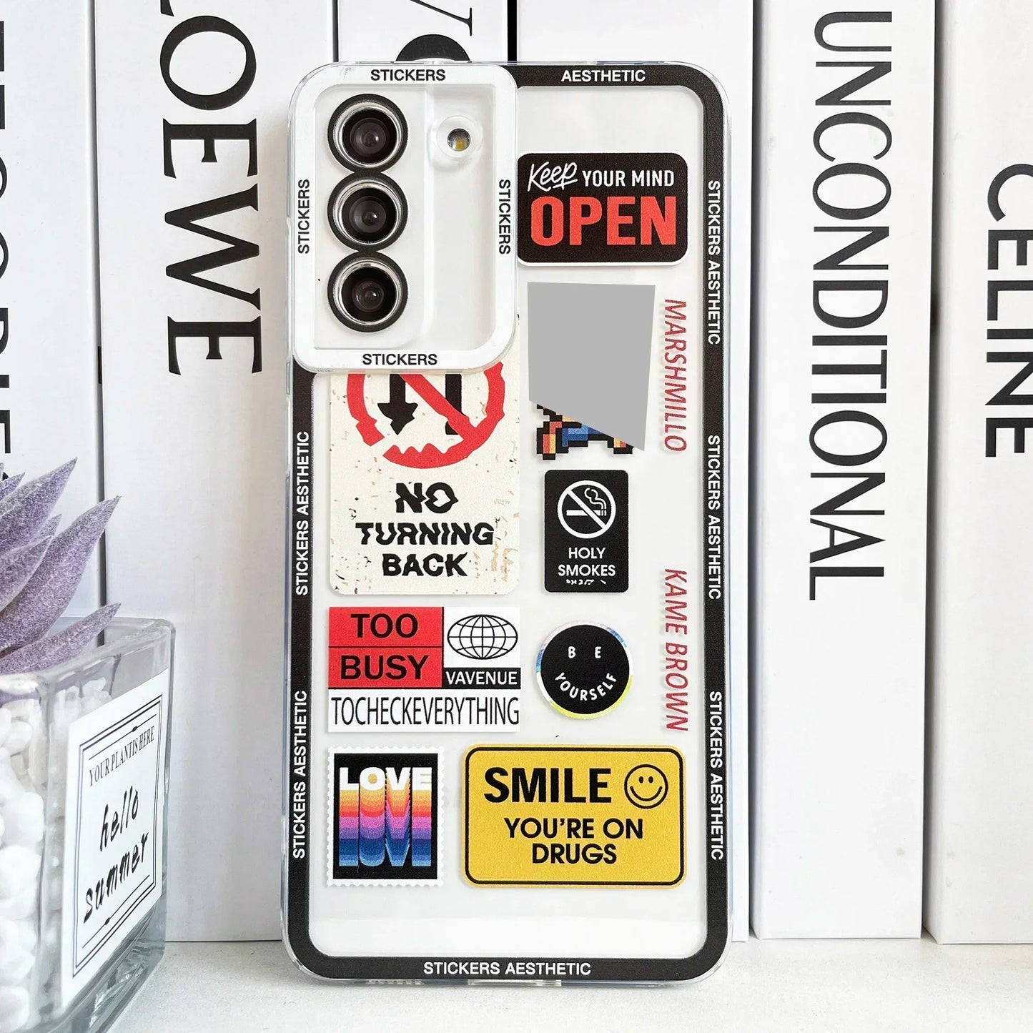 Stickers Collage Case for Samsung Galaxy