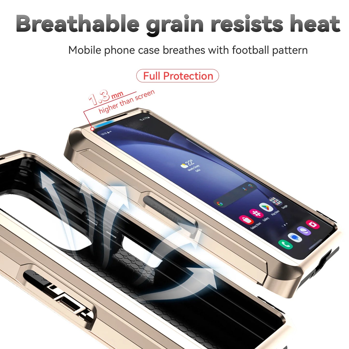 Slide Camera Cover Case for Samsung Z Fold - CaseifyTrend