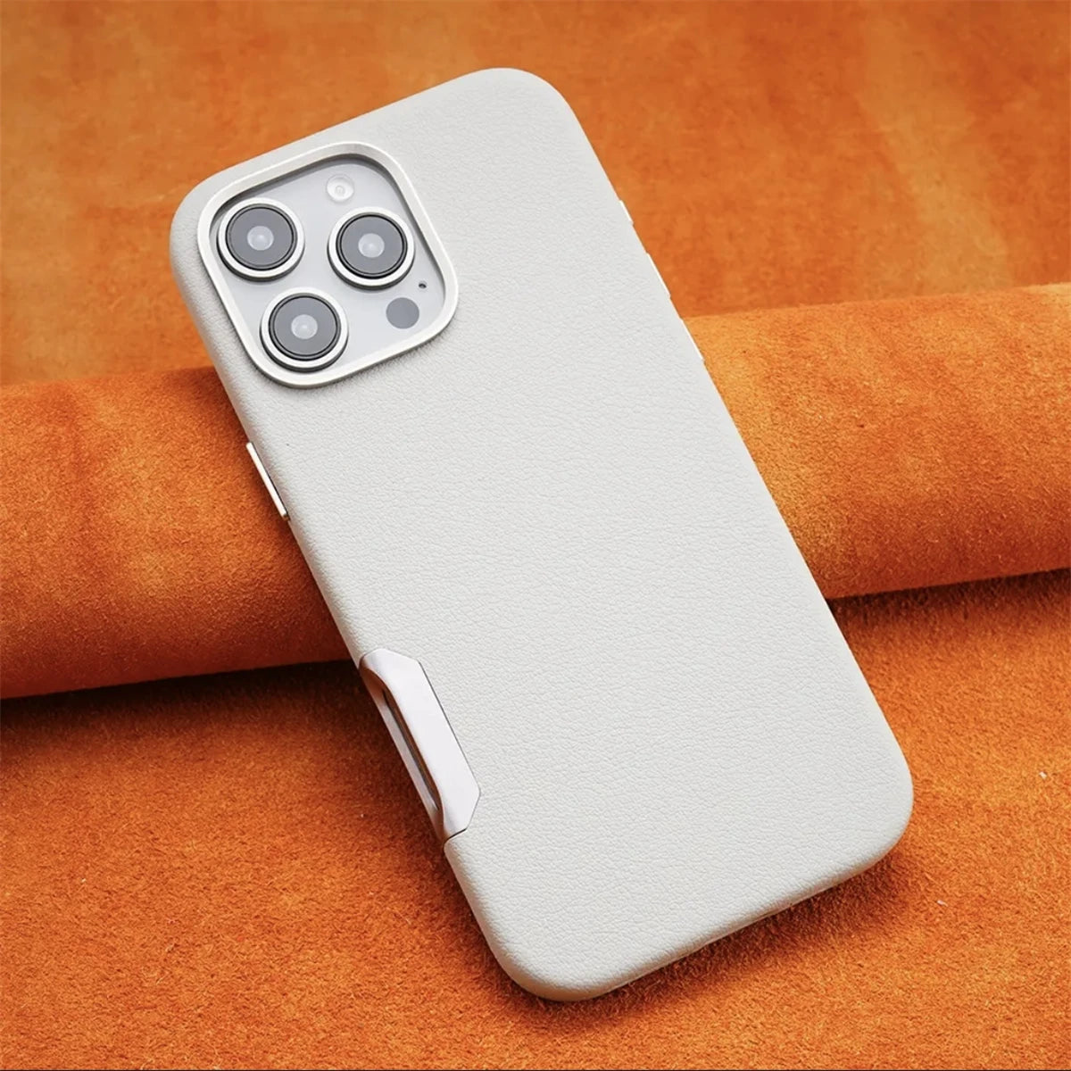 Luxury Leather MagSafe Case for iPhone