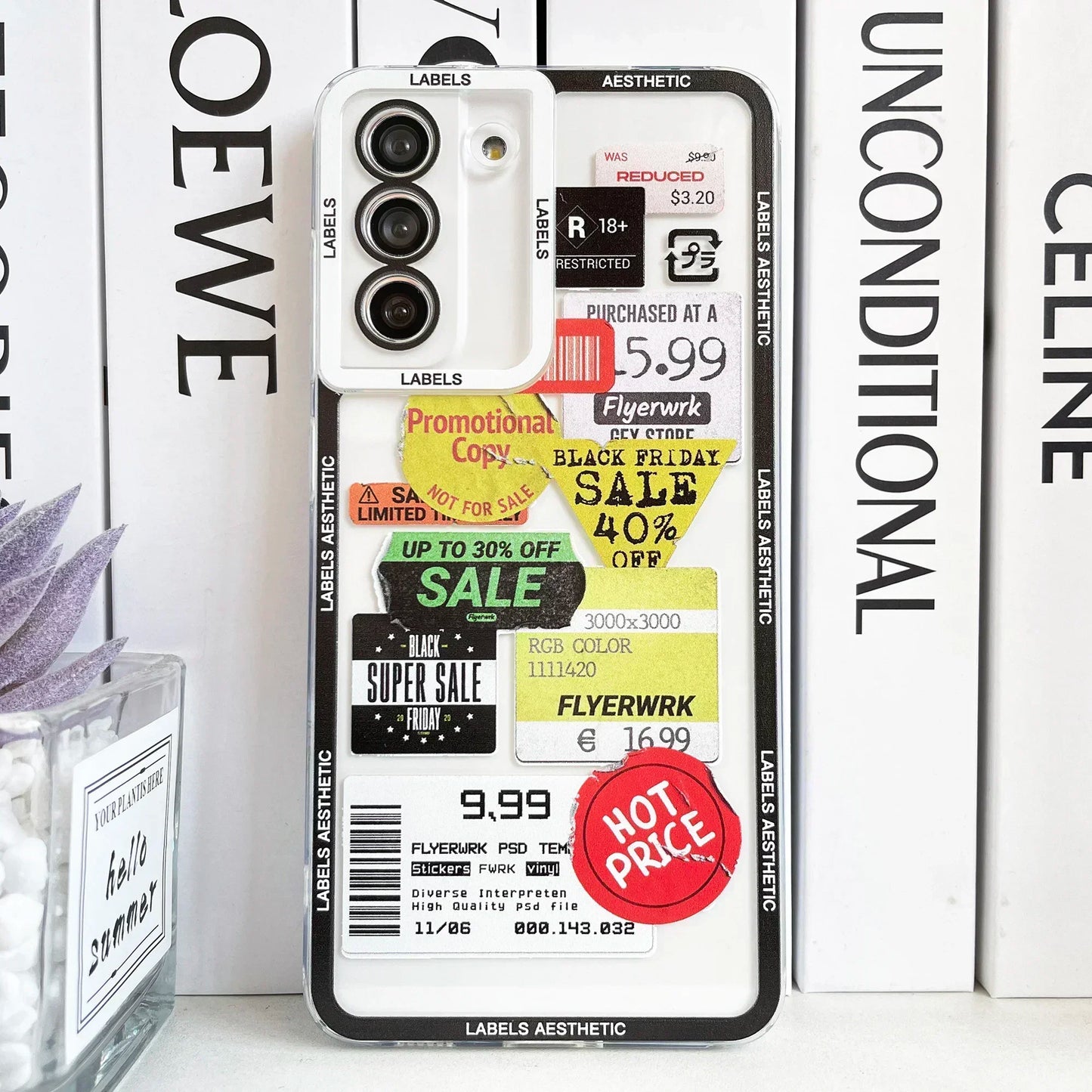 Stickers Collage Case for Samsung Galaxy